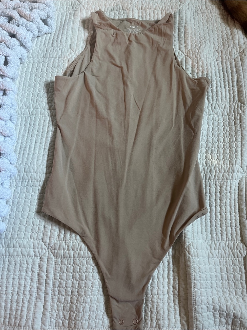 Skims Women’s Neutral-Tone One Piece Bodysuit